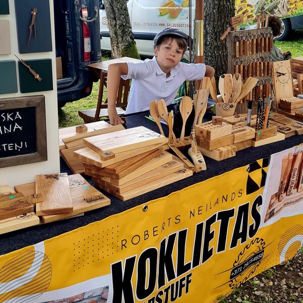 oriģinālas koklietas